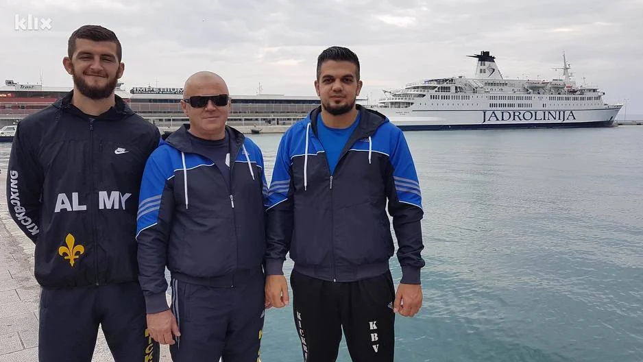 Ahmed Krnjić, Bahrudin Mahmić i trener Musa